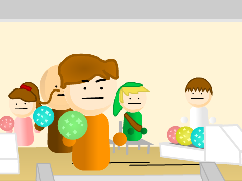 Wii Bowling in a Nutshell... (weirder)