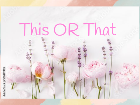 This or That 