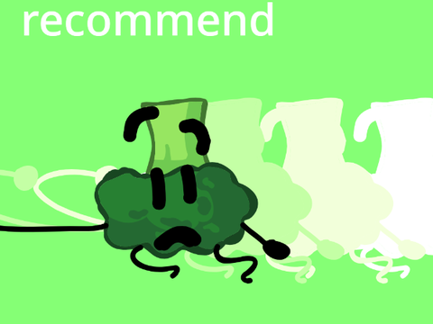 I recommended a fruit and vegetable
