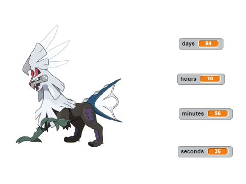 Sun and Moon countdown