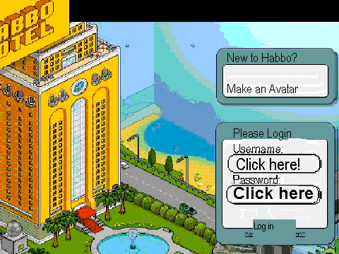 Habbo Beta login