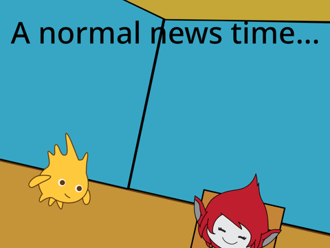A normal news time...
