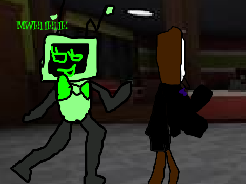 Rodger running away from vee