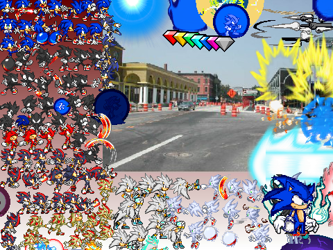 Team Sonic vs Nazo Scene Creator Ver. 4.5!
