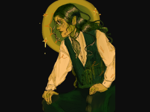 [ "right up there with voltaire"  - oc art ]