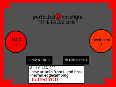 perfected u bossfight [V1.1]
