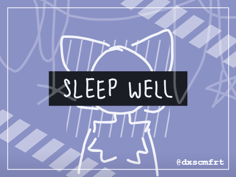sleep well : template