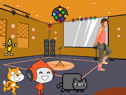 Add yourself spazzing/dancing!
