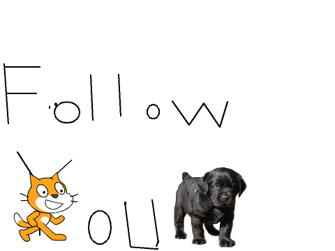 Ask me to follow you!