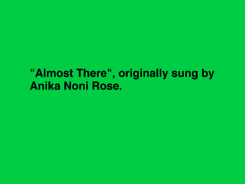 "Almost There"-- Anka Noni Rose Cover