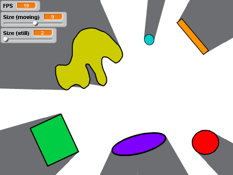 FAST Shadows (trig calculated)