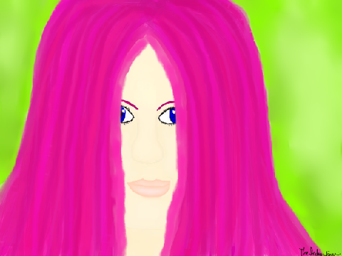 Another Drawing Of Lily ||Paint Tool Sai||