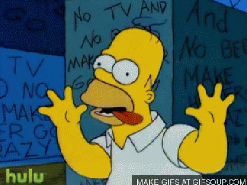 Homer's got his rabies shot soon