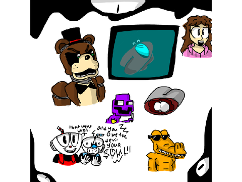 Doobles page 2 (and art dump)