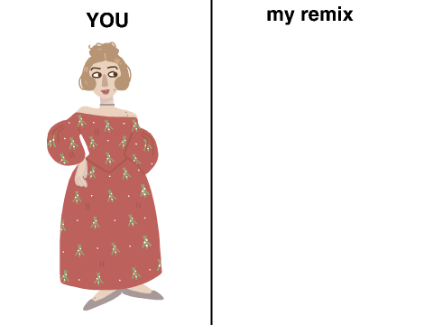 Draw me your OC and I'll re-create it!! :D remix