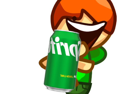 Look at my SPRITE CAN (fixed)