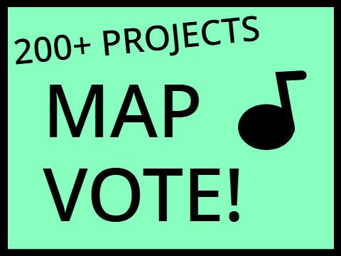200+ PROJECTS MAP VOTE!