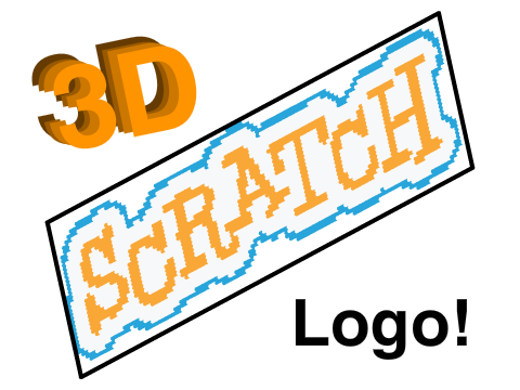 3D Textured Scratch Logo!
