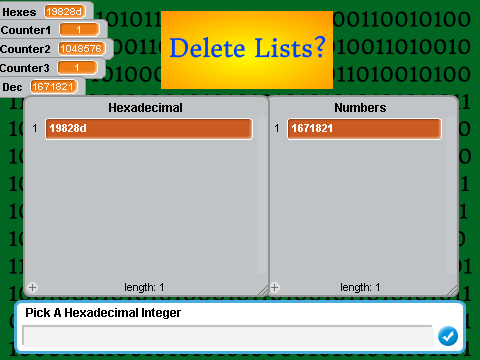 Hex --> Dec Converter