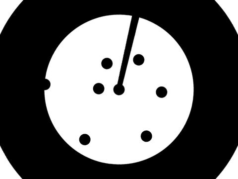 A clock with no use