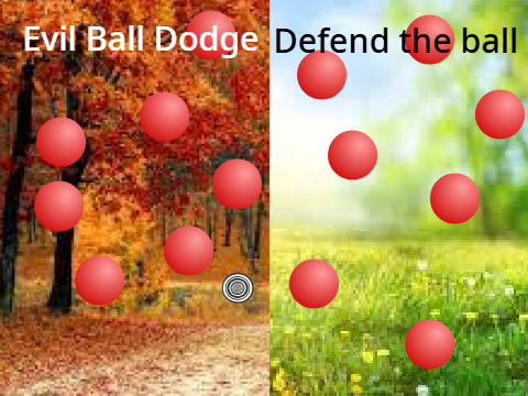 Evil Ball Dodge - Defend The Ball! #AnythingContestEntry