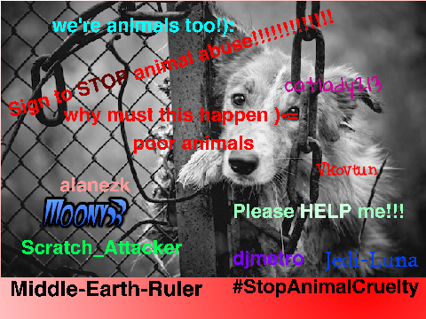 Sign to STOP ANIMAL ABUSE!!!!!!  remix remix