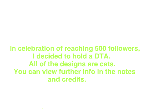 500 Followers DTA! 