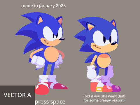 smelly sonic!! vectors!!