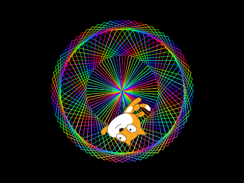 Rainbow Hexagon