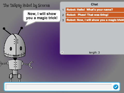 Talking Robot