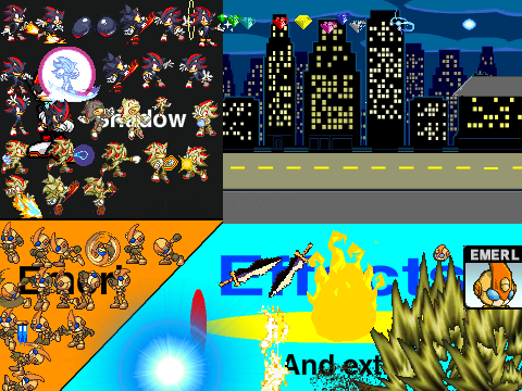 Shadow VS Emerl Scene Creator v2