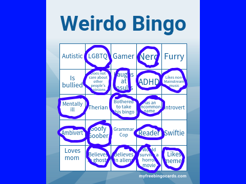 Weirdo bingo remix remix