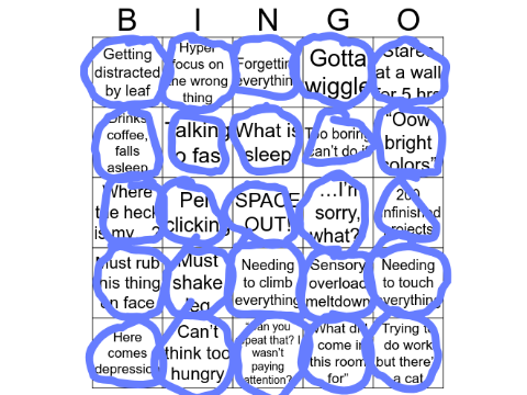 ADHD Bingo remix remix