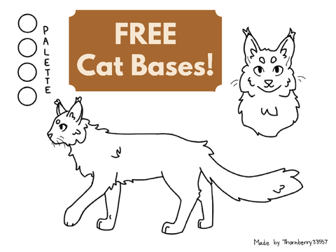 .˚ FREE Cat Bases!!