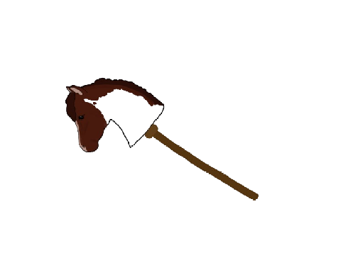 My First Hobby-Horse Art Attempt