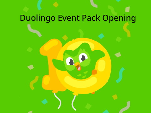 Duolingo Event Pack Opening