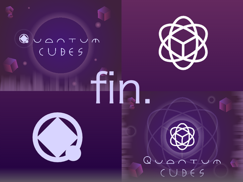 QuantumCubes logo and banner