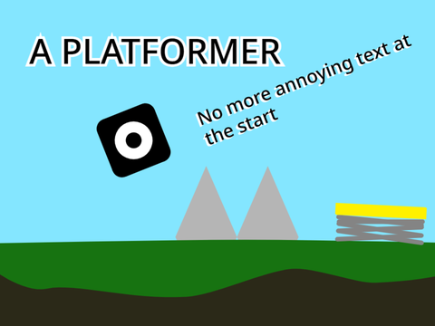 A platformer | joystick version with no annoying text