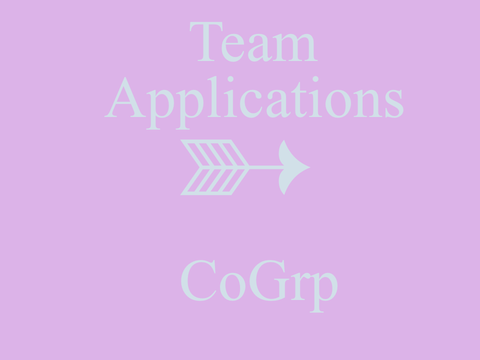 Team Applications ➳ CoGrp remix