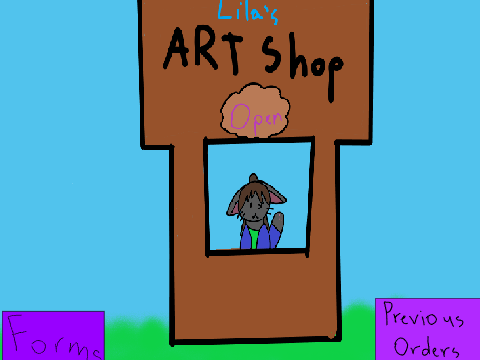 Lila's Art Shop!!