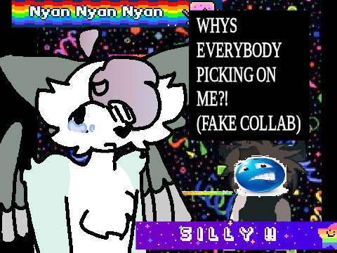 [RESHARED] WHYS EVERYBODY PICKING ON ME?! [] yelp... FAKE Collab..