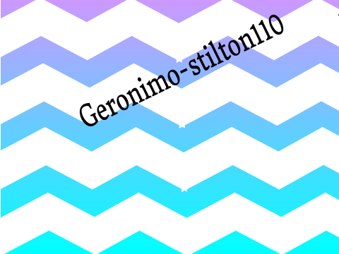 logo for Geronimo-stiton110