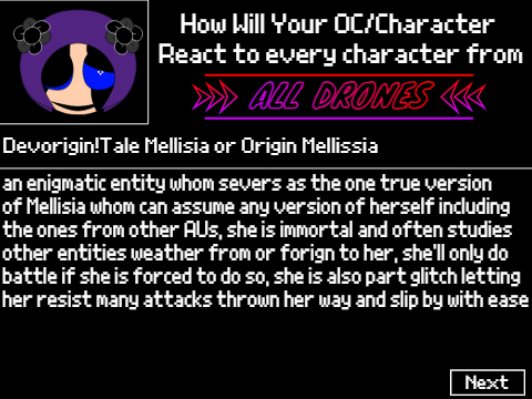 Mellisia's reaction to ALL DRONES remix