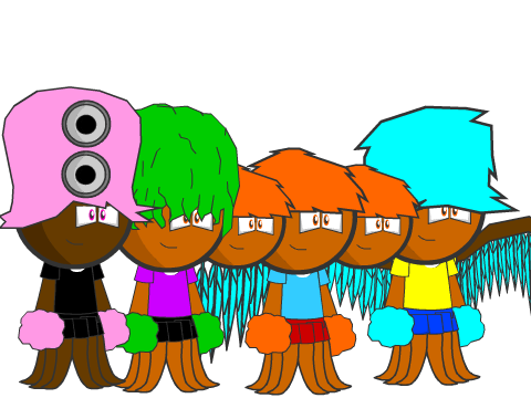 all my sprite from the tree characters