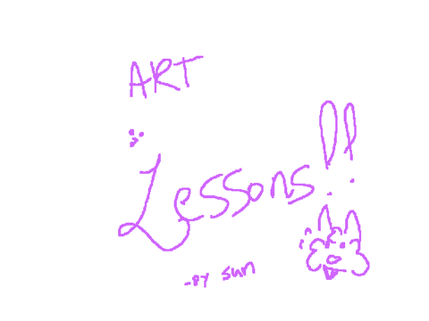 CLOSED 90+ art lessons! :000