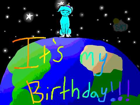 It's my birthday!!!!!
