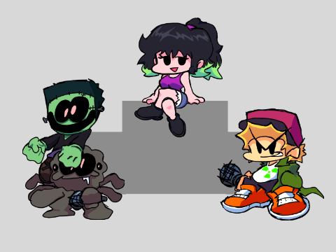 Some FNF 3-Sides designs