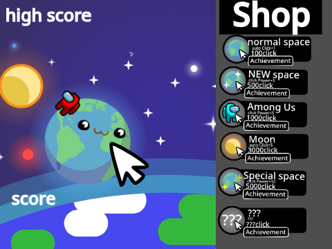 ✨spaceClicker✨ ver.1.1 remix