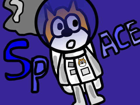Floating in space (Gravity)