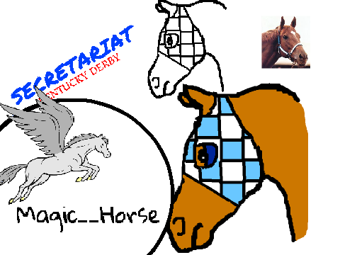 Horse Sketch "Secretariat"